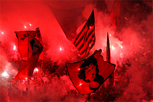 Torcida do flamengo no Maracanã